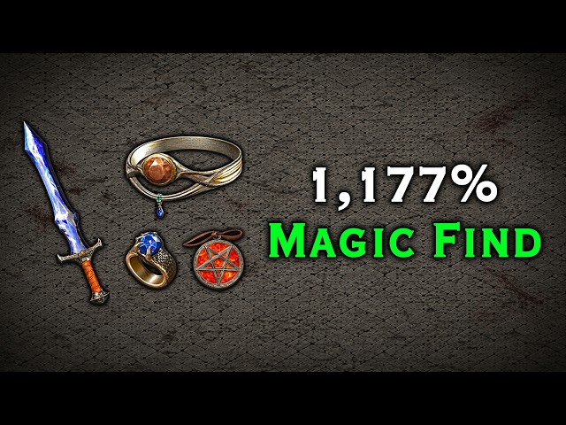 The BEST Magic Find Items in D2R!
