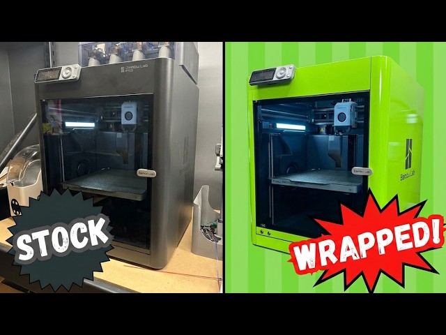 It’s a Wrap! I Transformed My Boring 3D Printers