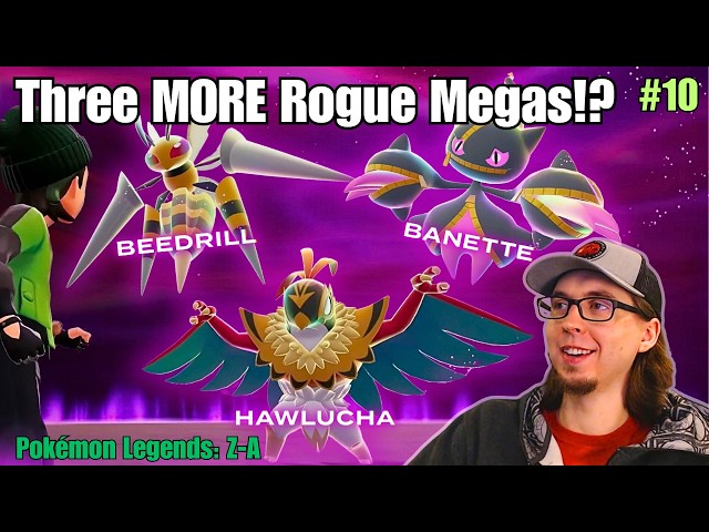 Pokémon Legends Z-A: Three Rogue Mega Evolutions Return!? Team MZ on the Case! (Ep. 10)