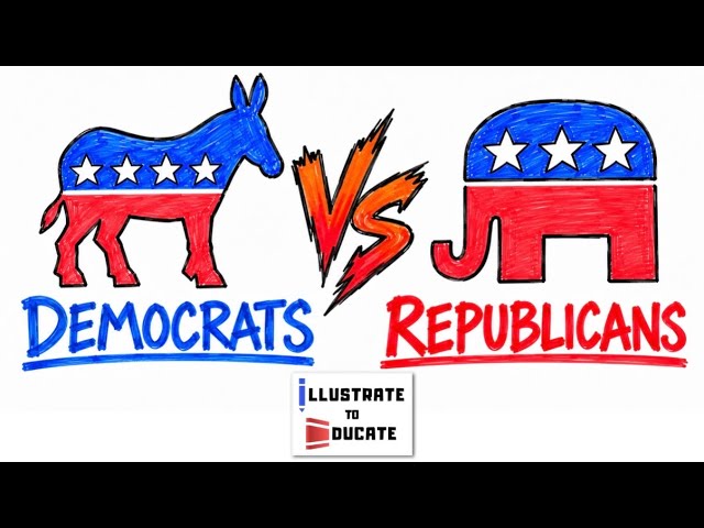 Democrats Vs Republicans | What is the difference between Democrats and Republicans?