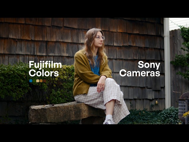 get fuji colors with sony cameras