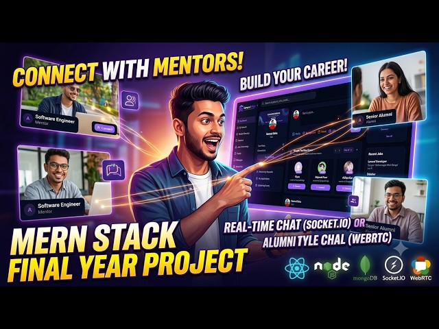 I Built an Alumni Networking Platform! | CampusBridge | MERN Stack Project