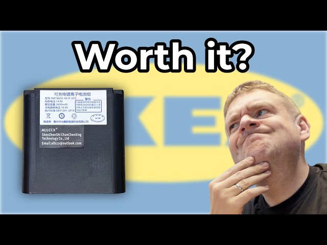 Ikea VAPPEBY: I Found A Battery For It!