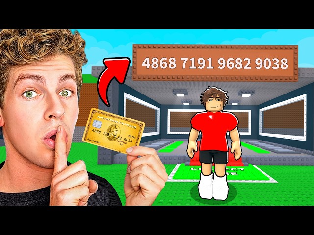 I Put My Credit Card in My Roblox Username!