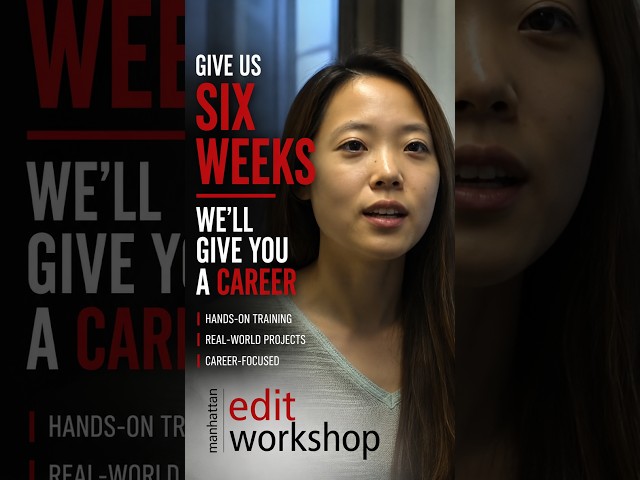 Become a Film & TV Editor | Six-Week Intensive at Manhattan Edit Workshop