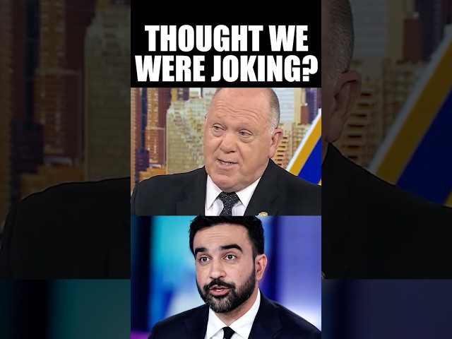 Zohran Mamdani Just Got Scared After Border Czar’s Latest Threat to Him