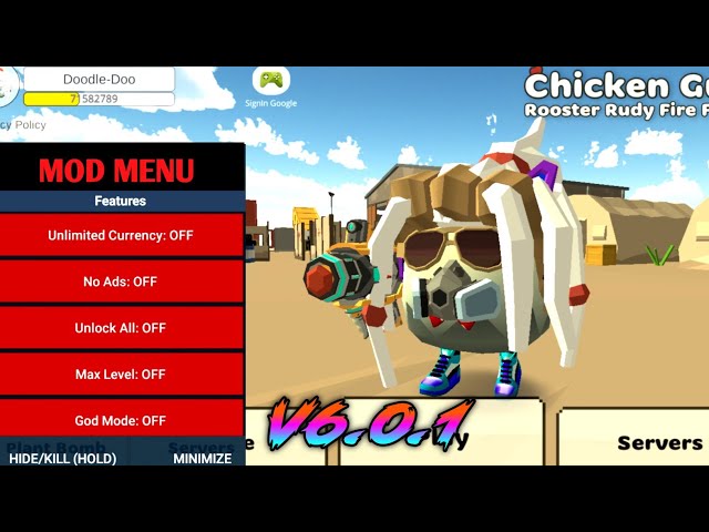 Chicken Gun Mod Menu 6.0.1 π₯