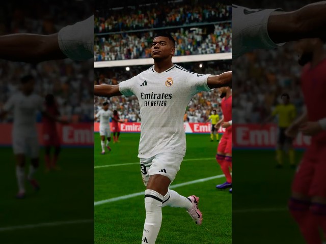 Cristiano Ronaldo & Vinicius jr 🇧🇷& Mbappe🇫🇷 skill & goal #football #gaming #fc25  #urcristiano
