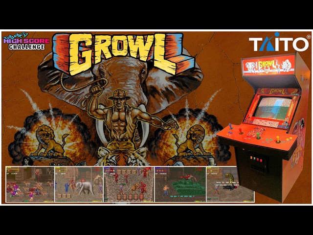 THSC Growl (1990) (Arcade)