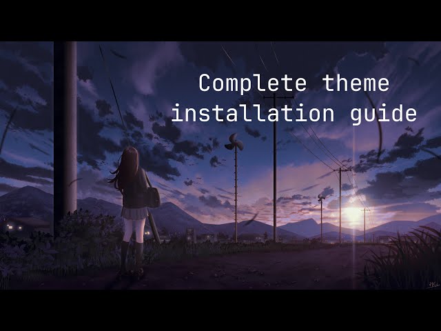 Windows ricing guide