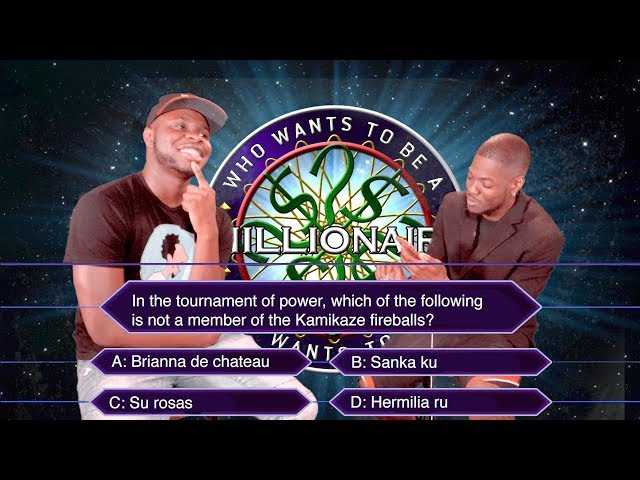 WHO WANTS TO BE A MILLIONAIRE (ANIME EDITION)