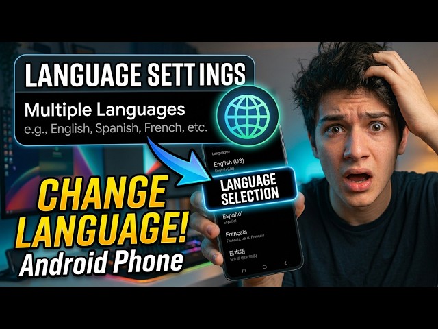 How to Change Language on android