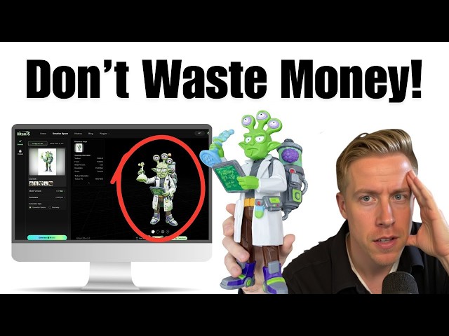 I tested every AI 3d model generator.. here‘s what you NEED TO KNOW!