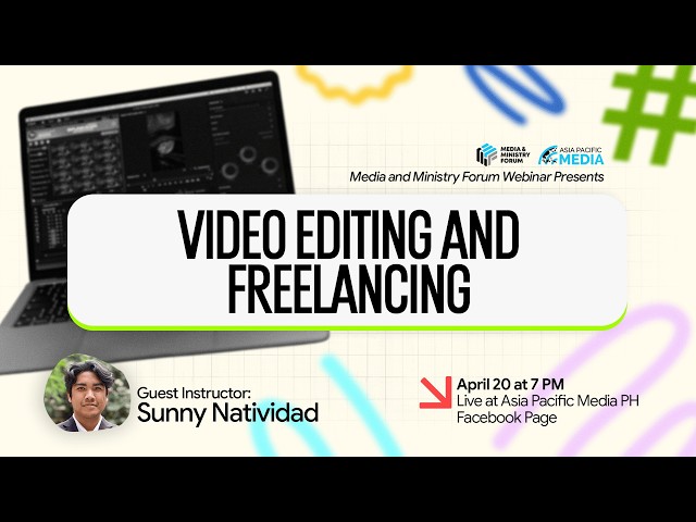 S03 E05: Video Editing and Freelancing | Media & Ministry Forum
