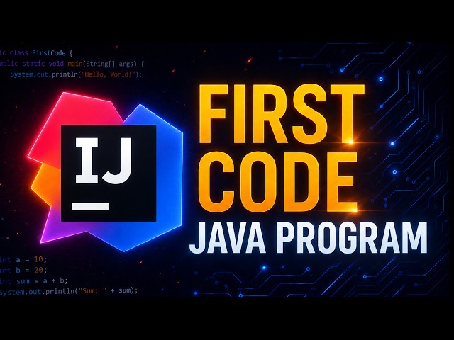 How to Run a Java Program in IntelliJ IDEA(Java project)