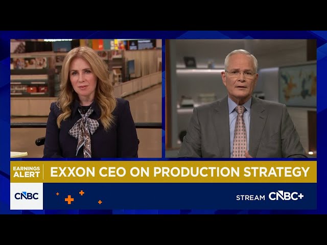 Exxon Mobil CEO Darren Woods: Recent changes have made us more resilient to operational disruptions