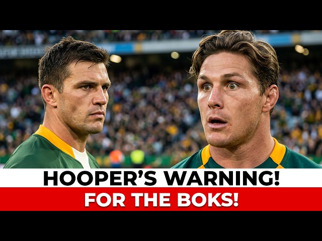 🚨 HOOPER JUST DROPPED A BOMBSHELL ABOUT THE SPRINGBOKS! | SPRINGBOKS NEWS