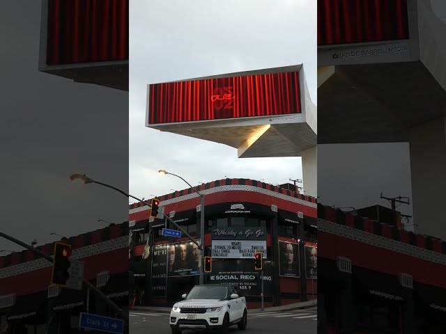 U2 Carnaval De Luz 11-13-26 Billboard Sunset Blvd Los Angeles California September 26, 2026
