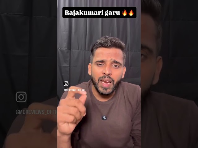 Rajakumari inspirational & emotional story