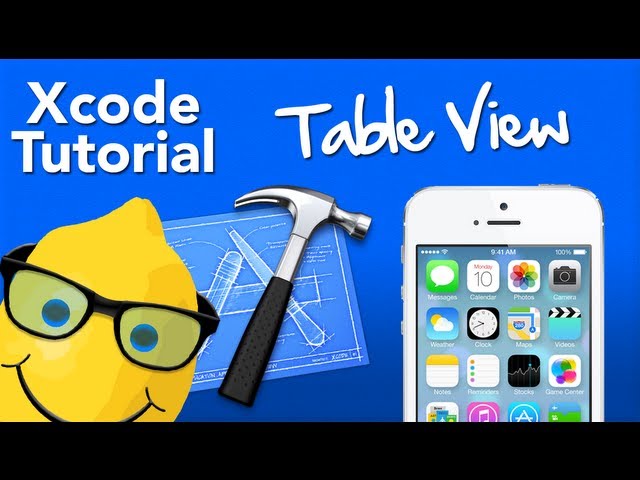 XCode 4 Tutorial Table View  - Geeky Lemon Development