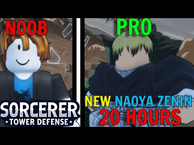 I Spent 20+ HOURS Obtaining CULLING GAMES NAOYA ZENIN In Sorcerer Tower Defense (NTP8)