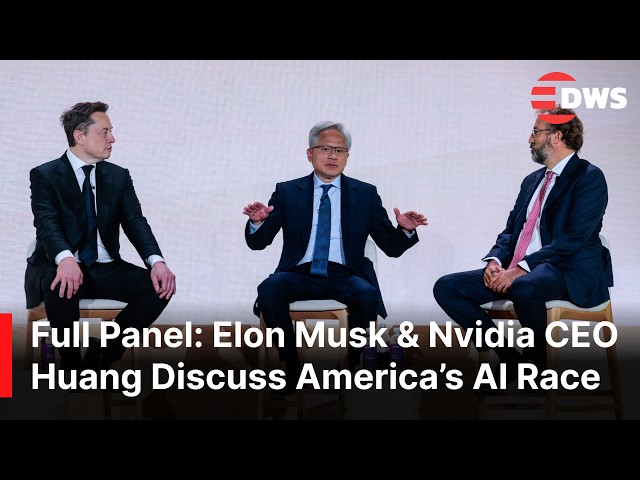 FULL PANEL: Nvidia CEO Huang & Musk on Super Intelligence, America.gov, Energy,Orbital Compute |AI1E
