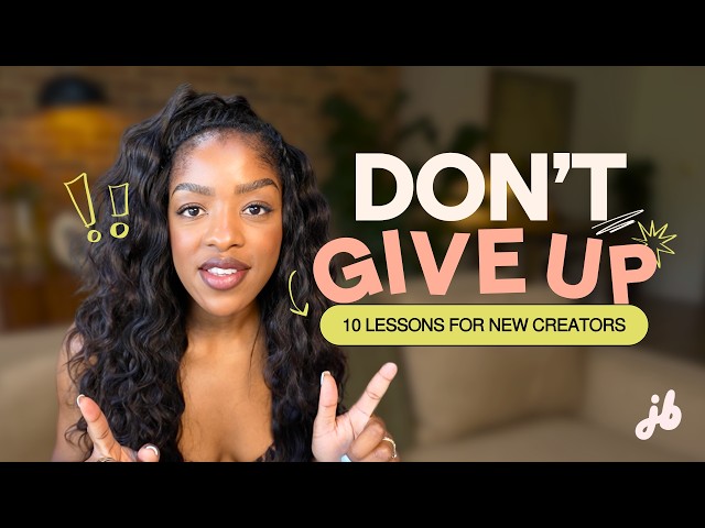 How to Survive Being a Beginner YouTuber (10 Lessons)