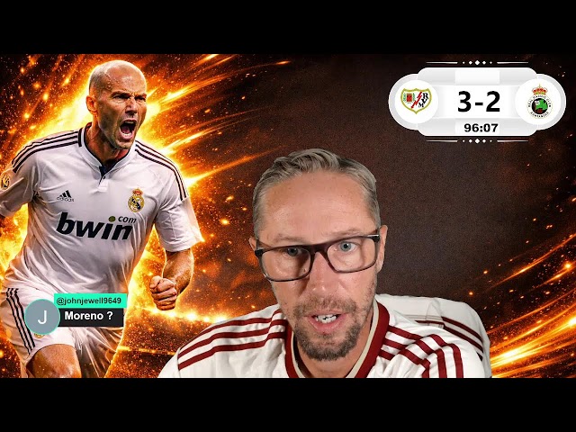 RAYO VALLECANO VS RACING SANTANDER LIVE LA LIGA WATCHALONG