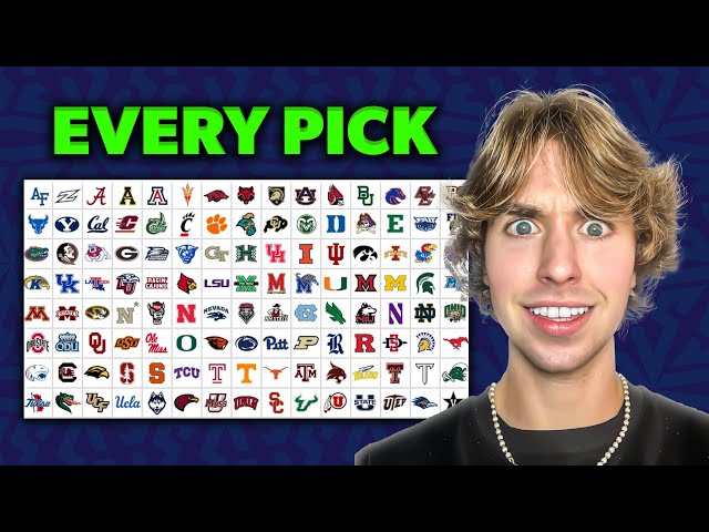 I Picked EVERY Week 10 College Football Game in 8 Minutes