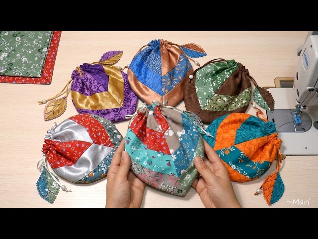 THIS Clever Sewing Hack makes a stunning DIY Drawstring Bag! 🤯 Easy for Beginners