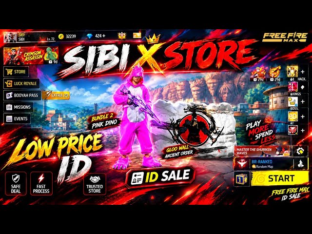 TN Trusted I'D Saler FF | SIBI FF | I'D SALE | SIBI X STORE | Tn Top Deals 🤝💯