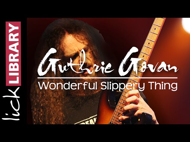 Guthrie Govan - Wonderful Slippery Thing - Guitar Solo Performance