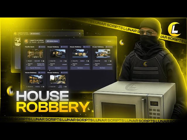 [QB/ESX] FIVEM HOUSE ROBBERY SCRIPT | DETAILED WALKTHROUGH | PAID