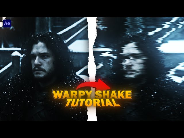 How to make trending warp shake on  After Effects | After Effects Tutorial (+Preset)