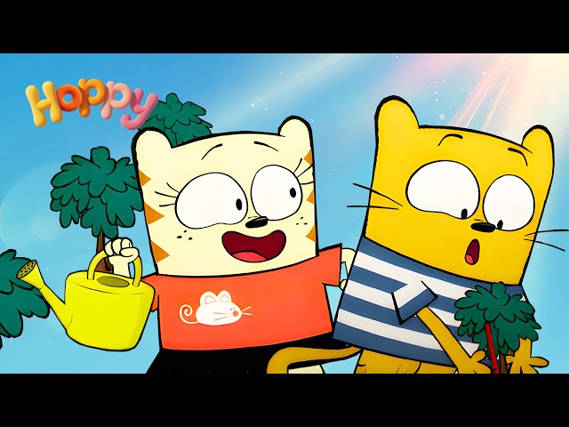 🌍🌱 Earth Day Adventure! Ollie & Friends Plant a Magic Tree! 🌈 Hoppy Friends Family
