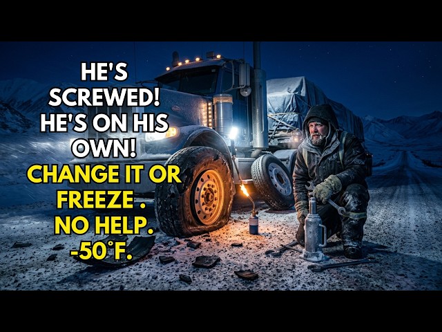 What Happens If a Truck Tire Blows Out at -50°F on Alaska's Dalton Highway? - Extreme Truck Life