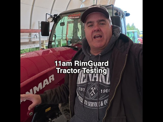 Meet TTWT! Watch Our Yanmar Tractor Get The RimGuard Treatment LIVE!