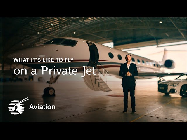 Ever wondered what it’s like to fly in a private jet? (4K)