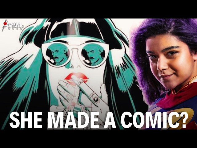 Ms. Marvel's Iman Vellani Becomes a Comic Book Creator