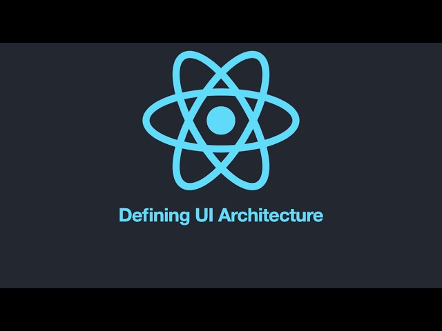 From React Tutorial to Real Project | 2.  Building a Recipe App - UI Architecture
