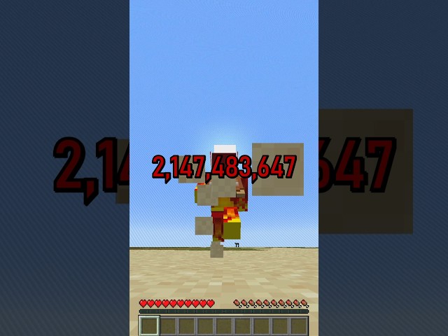 Travelling 2 BILLION blocks out.