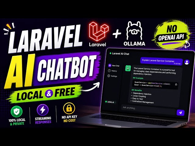 Laravel AI Tutorial: Build a Streaming Chat App with Ollama