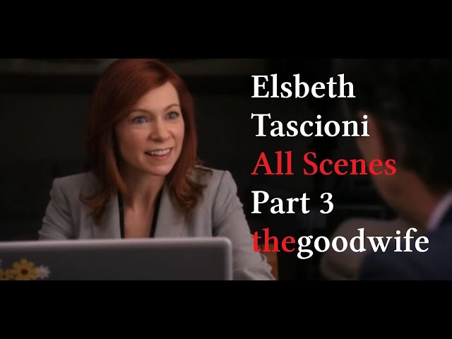 Elsbeth Tascioni All Scenes Part 3 | The Good Wife