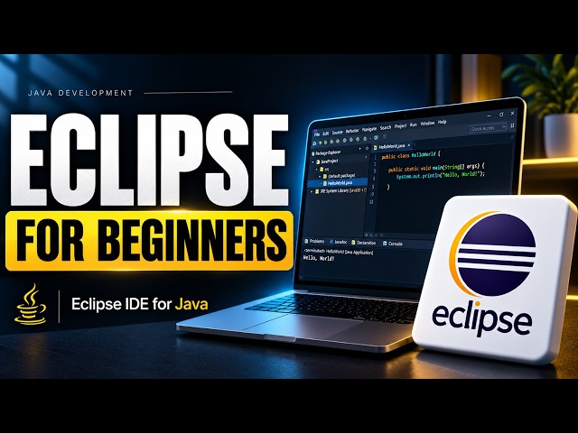 How to Use Eclipse IDE for Java — Complete Setup, JDK & First Project