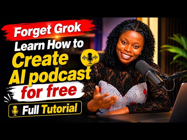 How to Create AI PODCAST video with free tools  | Full Tutorial 