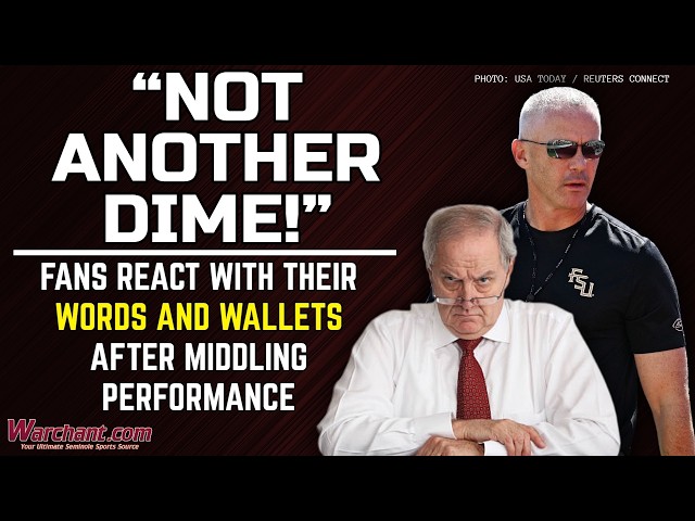 "NOT ANOTHER DIME!" | Fans react to middling performance against FCS team | FSU Football | Warchant