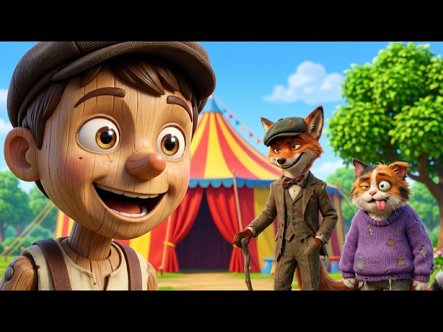Pinocchio 🤥🪄 | Full Fairy Tale Story | Bedtime Stories for Kids English