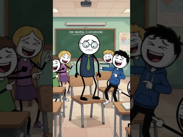 The Chair BETRAYED Him! 😂🪑  School Comedy #Shorts