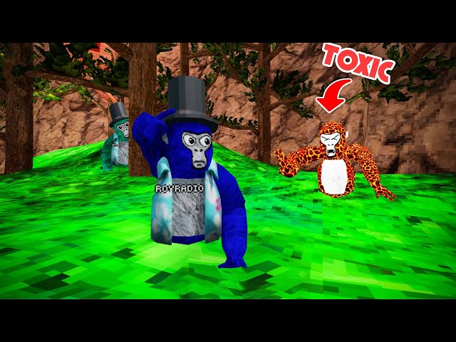 We became Gorilla Tag detectives...