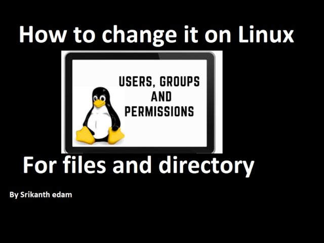 Linux| How to change permissions |how to change owner of a file or directory| change groups in linux